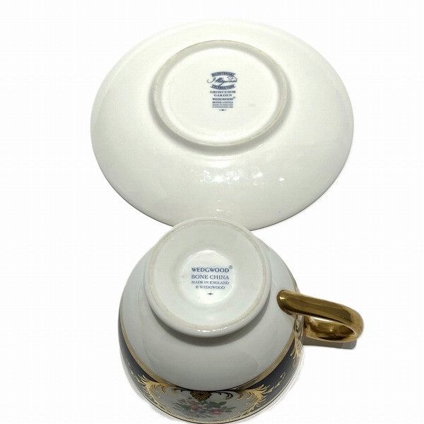 Other Other Wedgwood Grosvenor Garden Porcelain Cup and Saucer Set Ceramic Other Size ONE SIZE - 2 Thumbnail