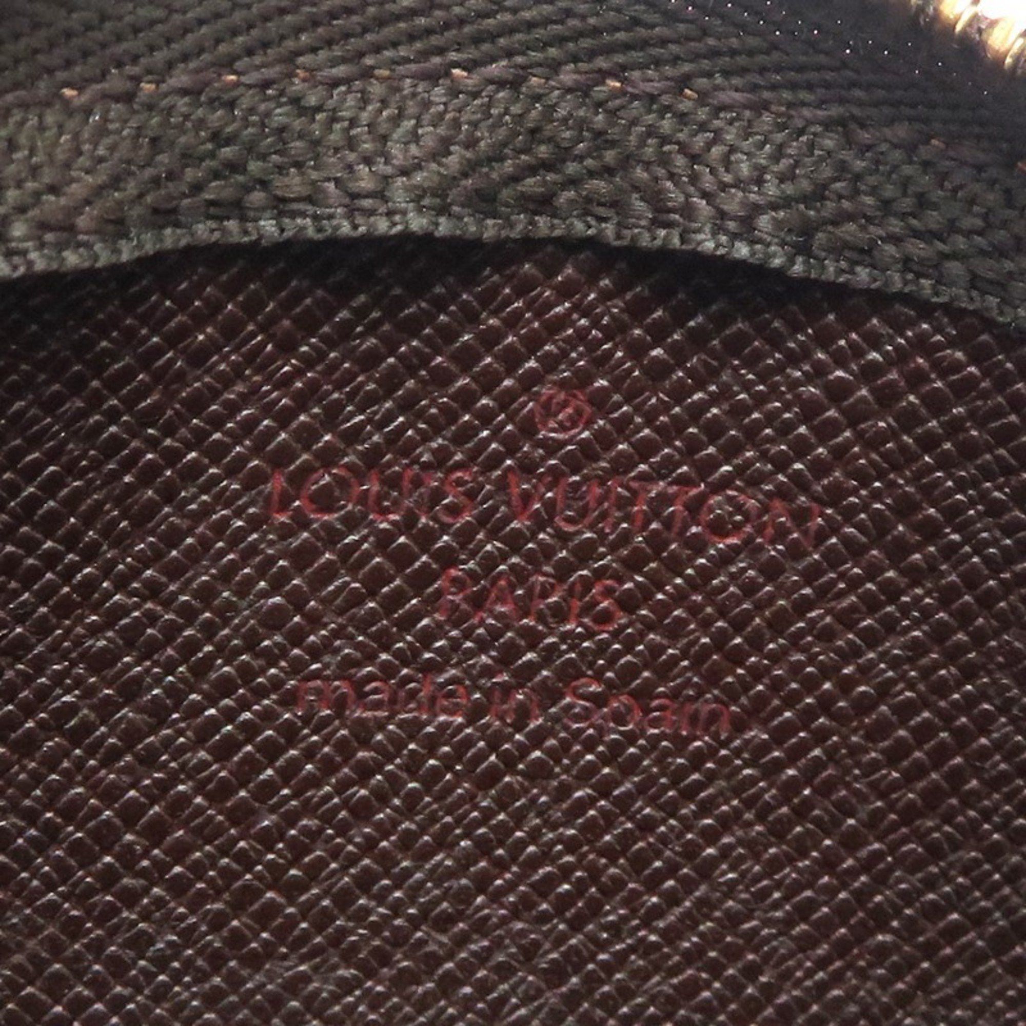 Louis Vuitton Louis Vuitton Damier Pochette Cle Key Case for Men and Women, N62658, Brown Size ONE SIZE - 9 Thumbnail