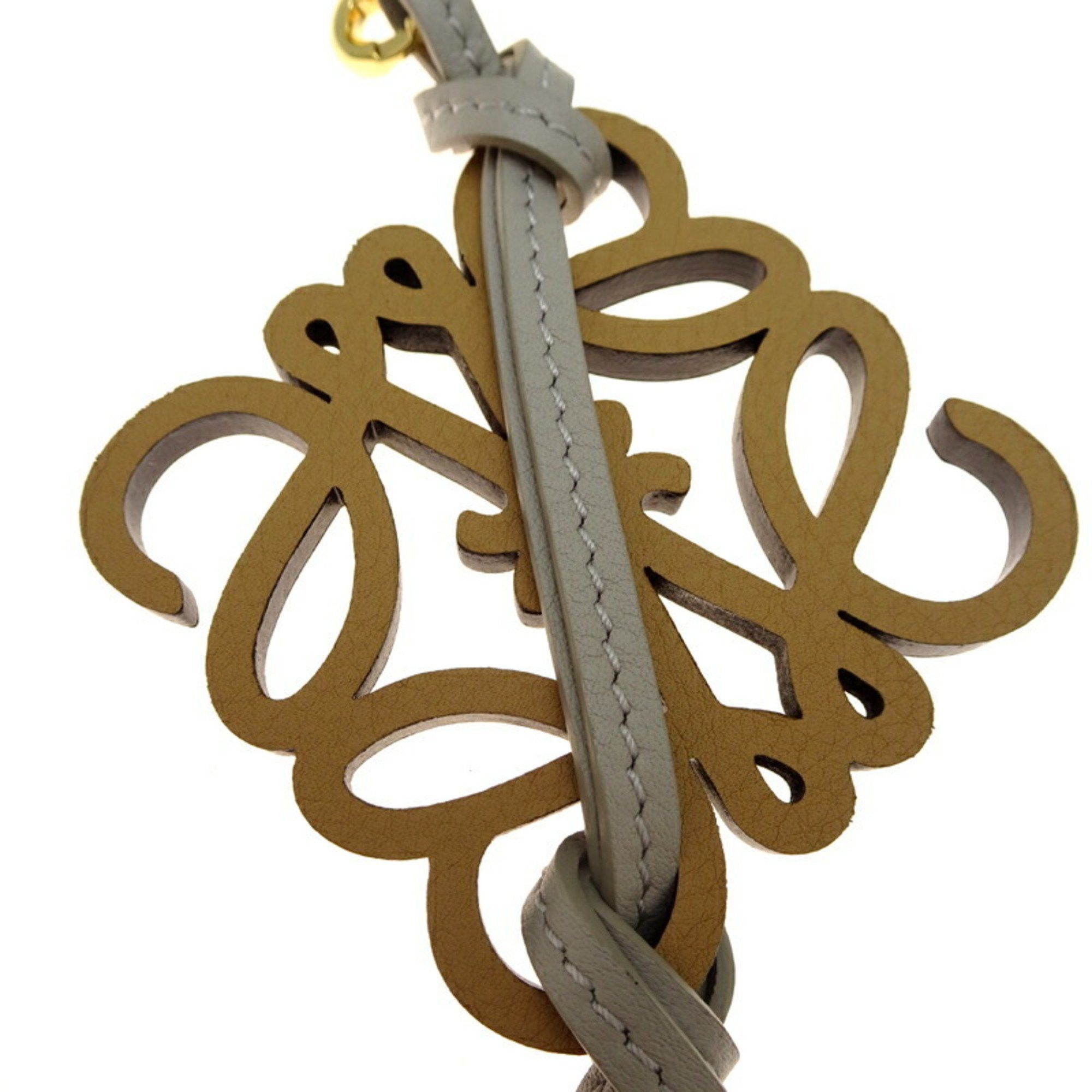 Loewe Loewe Women's/Men's Charm C621232XDB Leather Yellow Size ONE SIZE - 4 Thumbnail