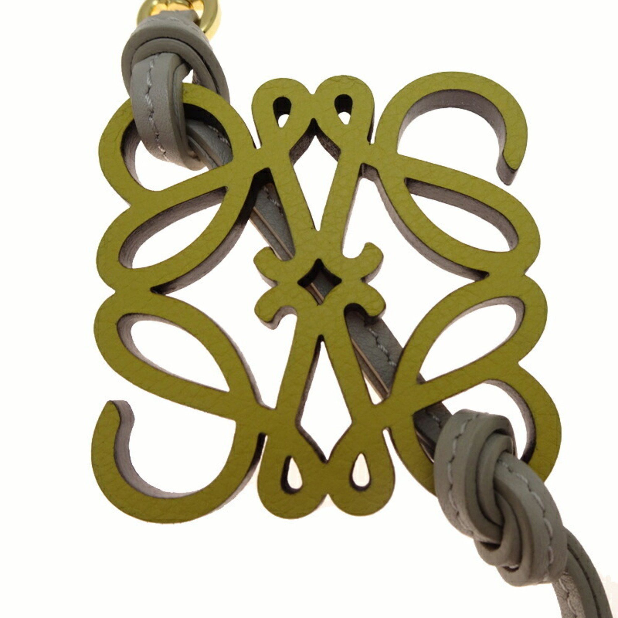 Loewe Loewe Women's/Men's Charm C621232XDB Leather Yellow Size ONE SIZE - 2 Thumbnail