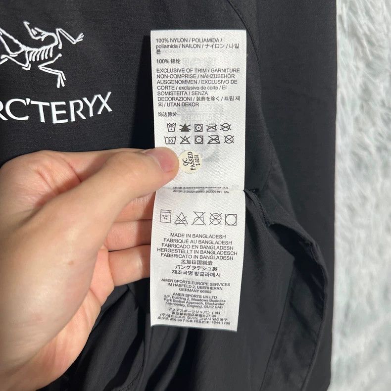 Arc'teryx Arcteryx Squamish Black Wind Jacket Size US M / EU 48-50 / 2 - 5 Thumbnail