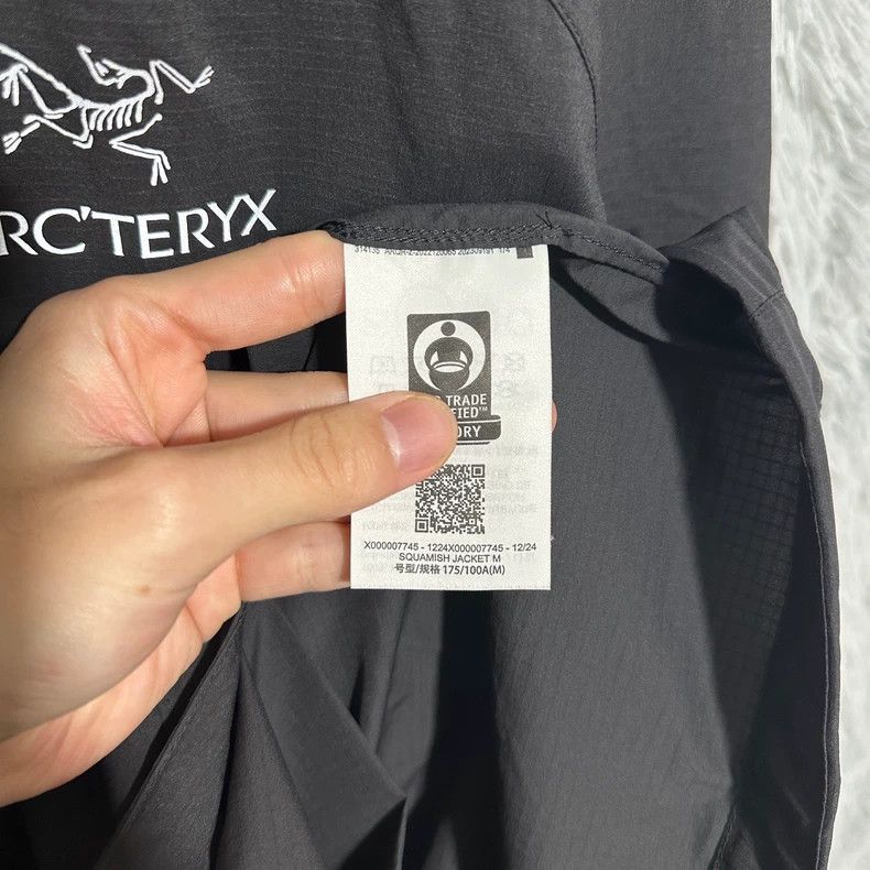 Arc'teryx Arcteryx Squamish Black Wind Jacket Size US M / EU 48-50 / 2 - 4 Thumbnail