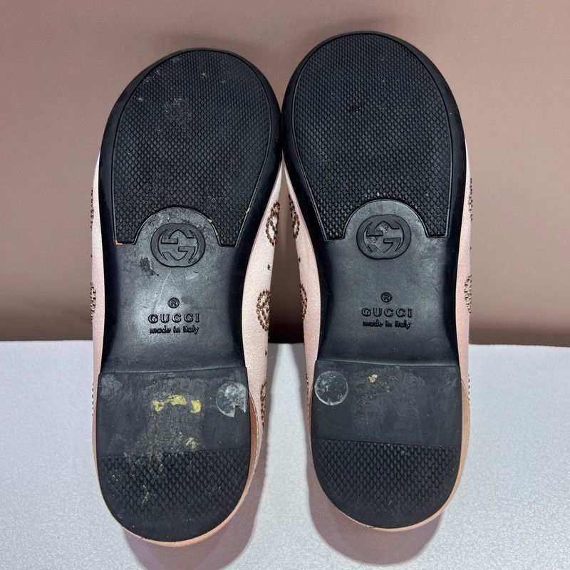 Gucci Gucci Pink Leather Mary Jane Casual Shoes 0079 Size US 5 / EU 37 - 7 Thumbnail