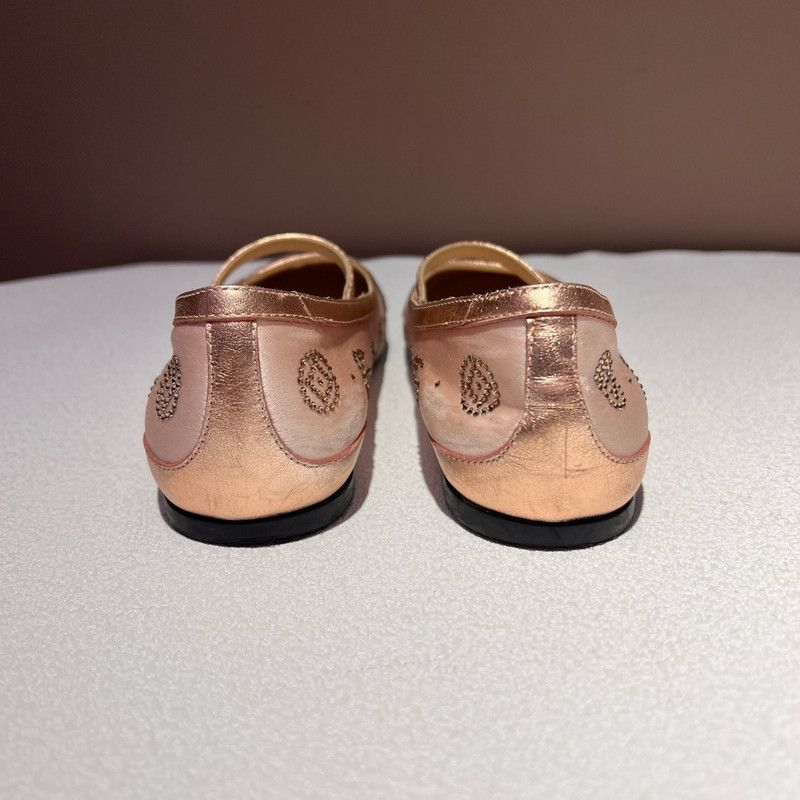 Gucci Gucci Pink Leather Mary Jane Casual Shoes 0079 Size US 5 / EU 37 - 5 Thumbnail