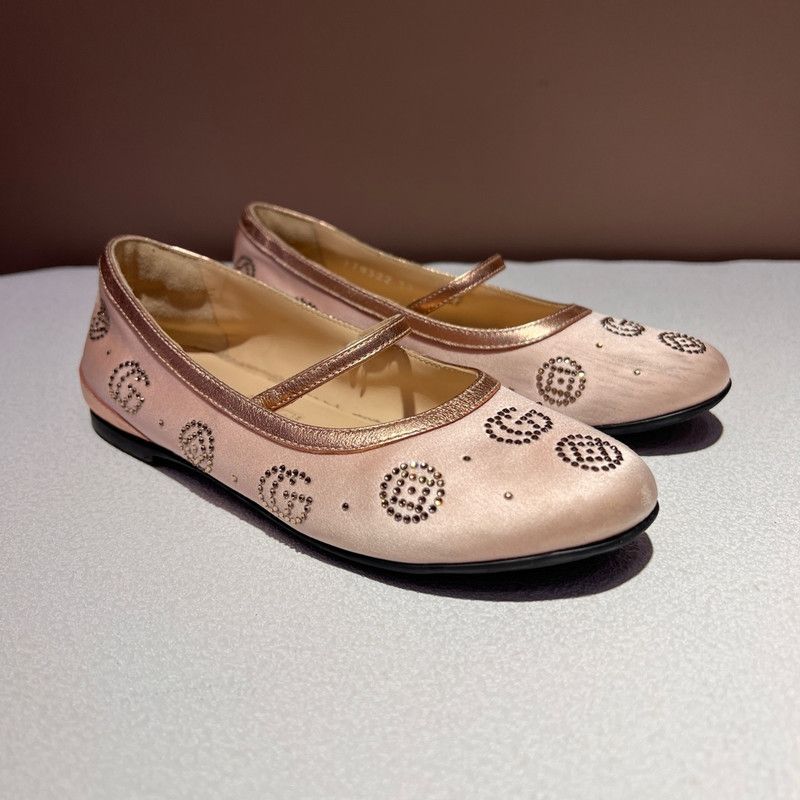 Gucci Gucci Pink Leather Mary Jane Casual Shoes 0079 Size US 5 / EU 37 - 3 Thumbnail