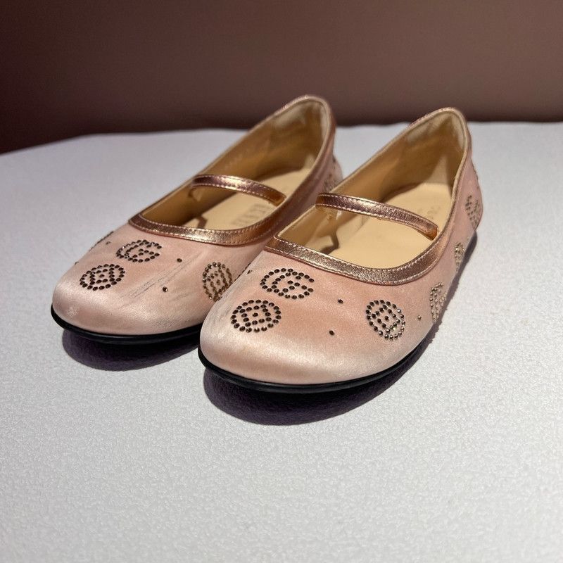 Gucci Gucci Pink Leather Mary Jane Casual Shoes 0079 Size US 5 / EU 37 - 8 Thumbnail
