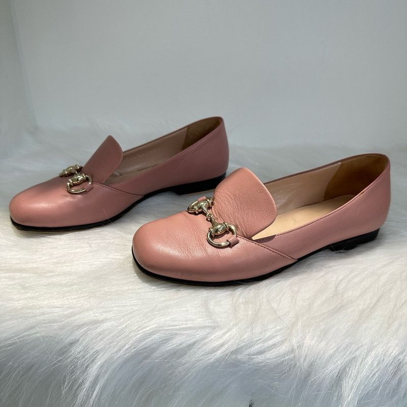 Gucci Gucci Horsebit Loafers in Soft Pink 0079 Size US 5 / EU 37 - 2 Thumbnail