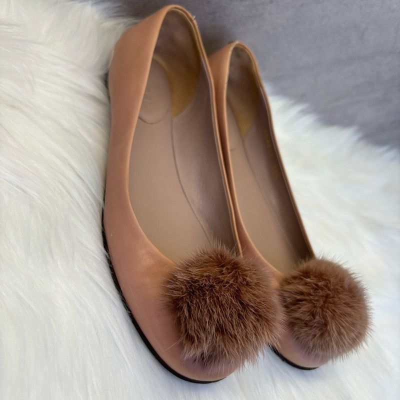 Gucci GUCCI Brown Flat Casual Shoes for Women 0079 Size US 5 / IT 35 - 3 Thumbnail