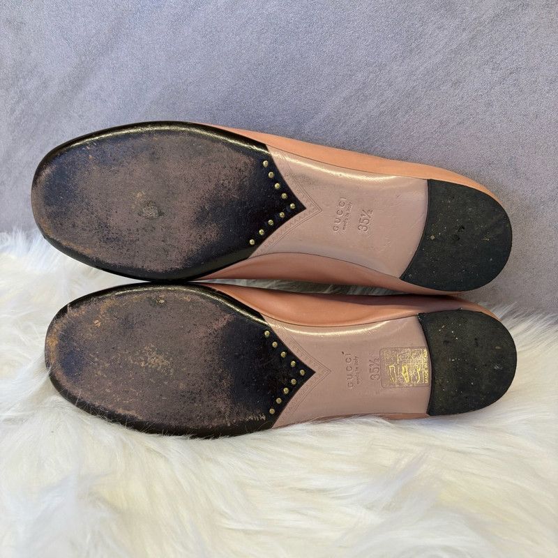 Gucci GUCCI Brown Flat Casual Shoes for Women 0079 Size US 5 / IT 35 - 6 Thumbnail