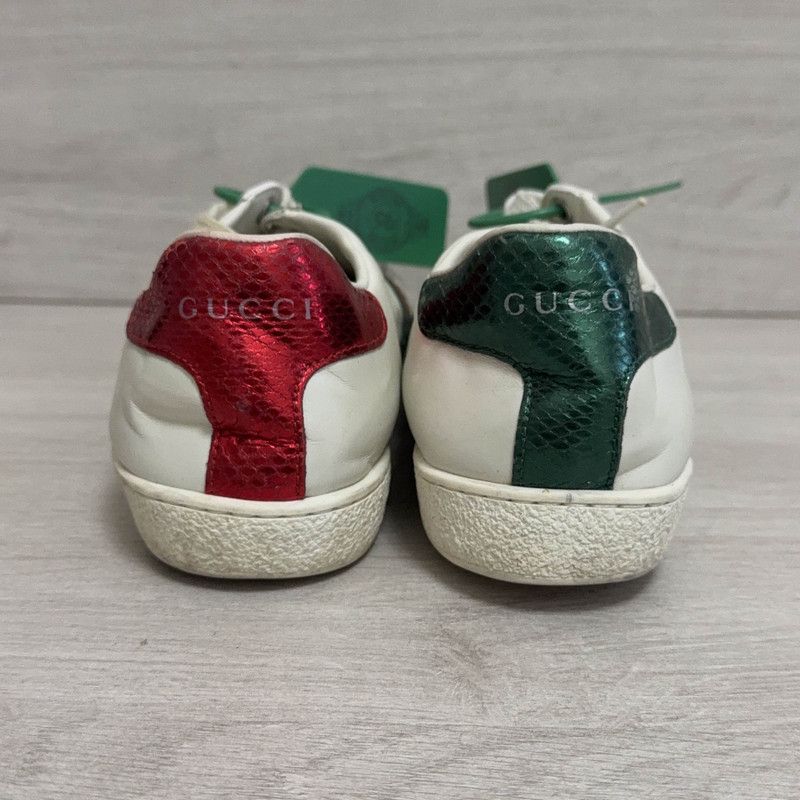 Gucci Gucci Ace Embroidered Fashion Sneakers for Women 0079 Size US 5 / IT 35 - 3 Thumbnail