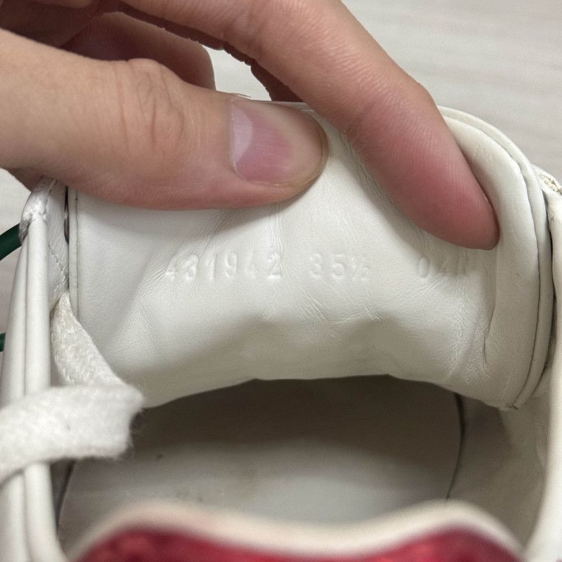 Gucci Gucci Ace Embroidered Fashion Sneakers for Women 0079 Size US 5 / IT 35 - 5 Thumbnail