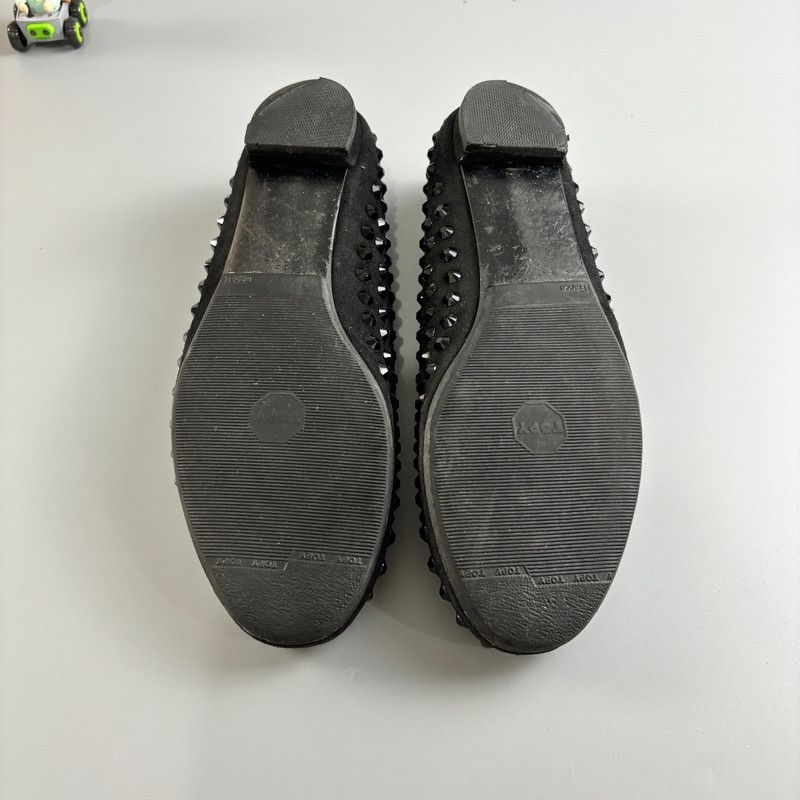 Gucci Gucci Black Studded Casual Flats for Women 0079 Size US 6.5 / IT 36.5 - 4 Thumbnail