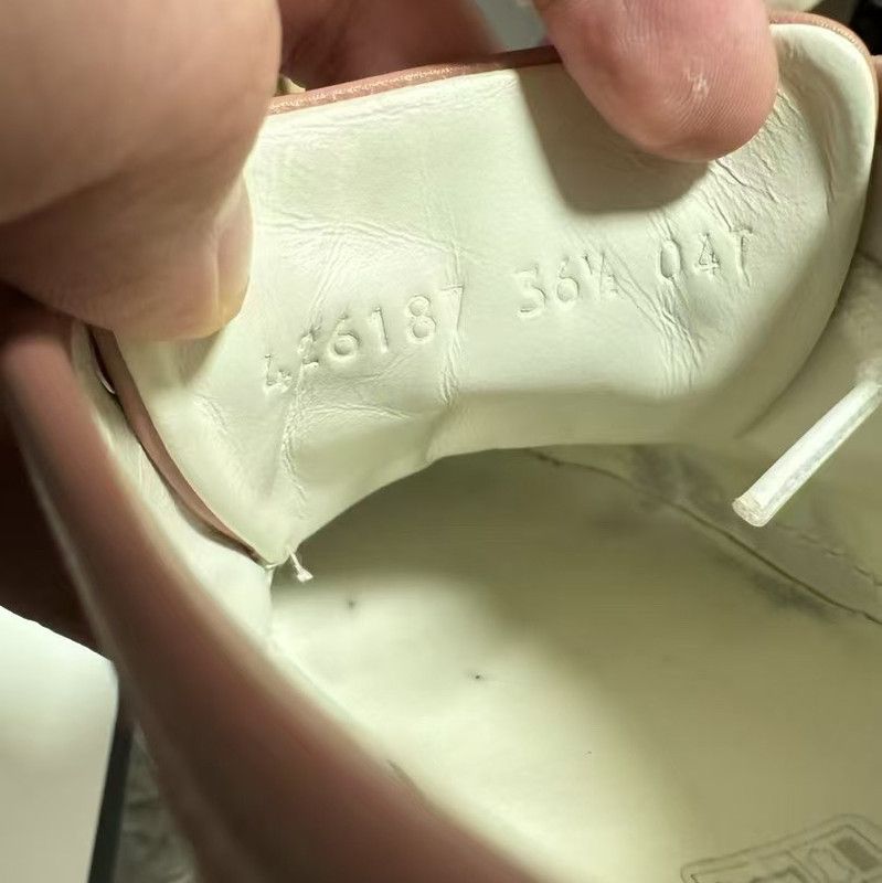 Gucci Gucci Pink Casual Sneakers for Women 0079 Size US 6 / IT 36 - 5 Thumbnail