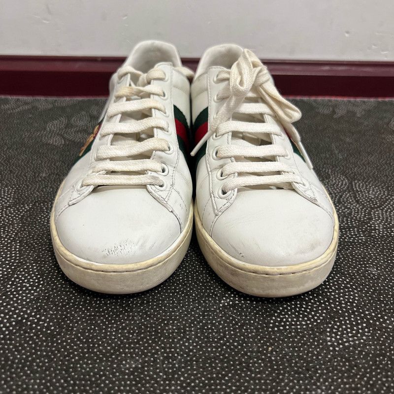 Gucci Gucci ACE Embroidered Fashion Sneakers for Women 0079 Size US 5 / IT 35 - 4 Thumbnail
