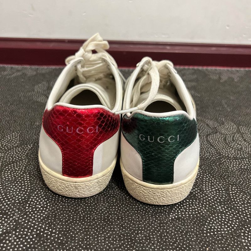 Gucci Gucci ACE Embroidered Fashion Sneakers for Women 0079 Size US 5 / IT 35 - 5 Thumbnail