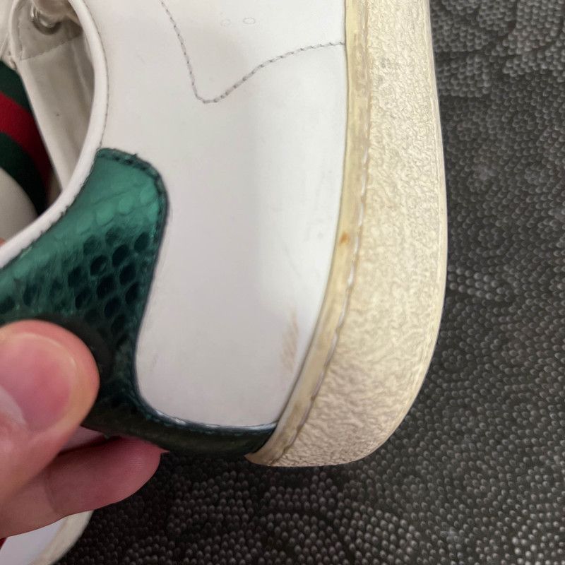 Gucci Gucci ACE Embroidered Fashion Sneakers for Women 0079 Size US 5 / IT 35 - 10 Thumbnail