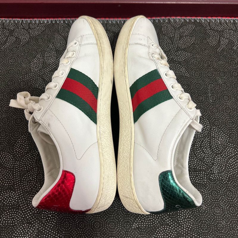 Gucci Gucci ACE Embroidered Fashion Sneakers for Women 0079 Size US 5 / IT 35 - 2 Thumbnail