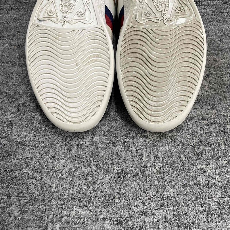 Gucci Gucci Ace Bee and Star Low-Top Sneakers 0079 Size US 8 / IT 38 - 15 Thumbnail