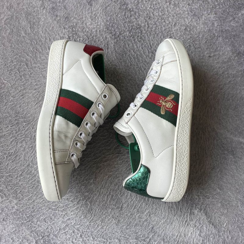 Gucci Gucci ACE Embroidered Sneakers for Women 0079 Size US 5 / IT 35 - 7 Thumbnail