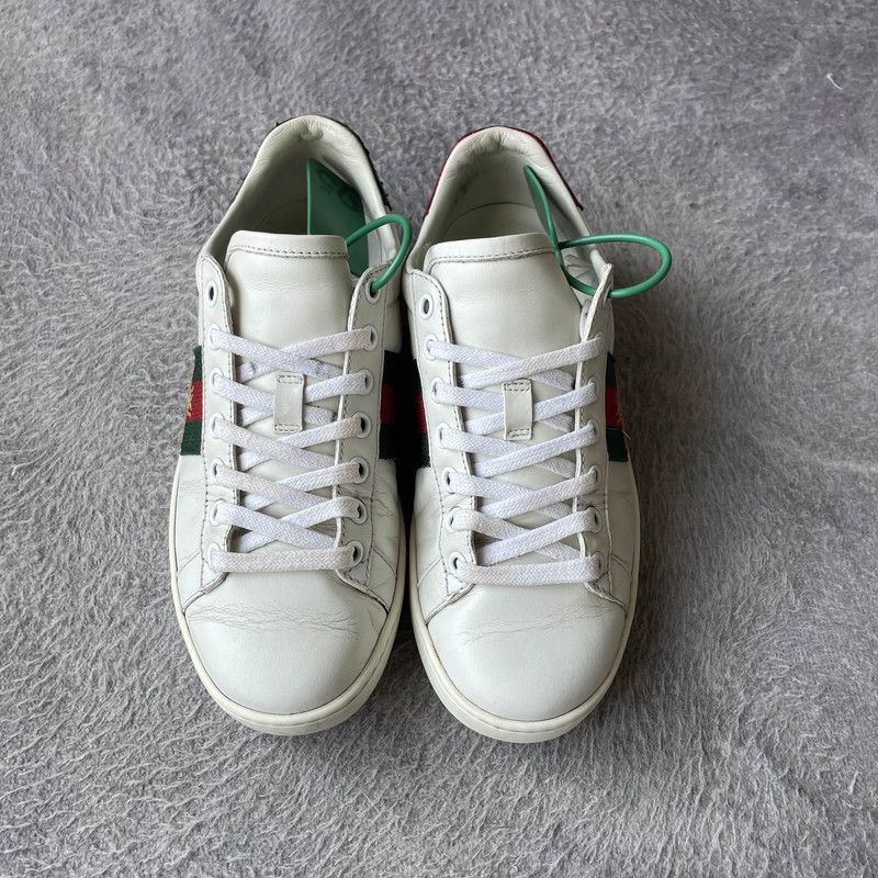 Gucci Gucci ACE Embroidered Sneakers for Women 0079 Size US 5 / IT 35 - 2 Thumbnail