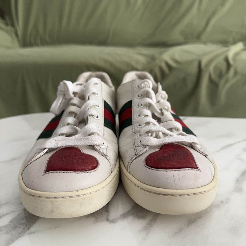 Gucci Gucci Ace Fashion Sneakers for Women 0079 Size US 6.5 / IT 36.5 - 2 Thumbnail