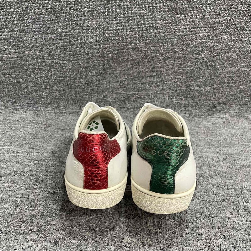 Gucci Gucci Ace Embroidered Fashion Sneakers for Women 0079 Size US 6.5 / IT 36.5 - 3 Thumbnail
