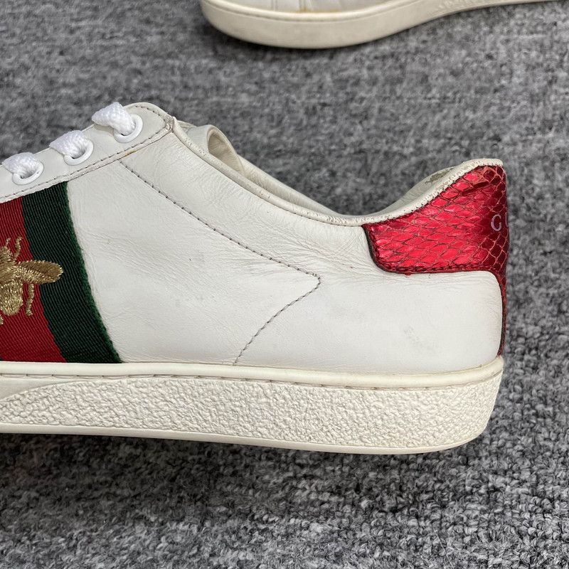 Gucci Gucci Ace Embroidered Fashion Sneakers for Women 0079 Size US 6.5 / IT 36.5 - 9 Thumbnail