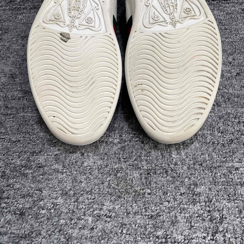 Gucci Gucci Ace Embroidered Fashion Sneakers for Women 0079 Size US 6.5 / IT 36.5 - 16 Thumbnail