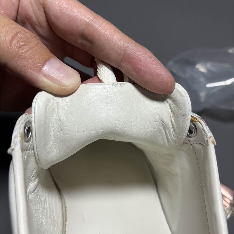 Gucci Gucci Ace Leather Studded Fashion Sneakers for Women 0079 Size US 6.5 / IT 36.5 - 5 Thumbnail