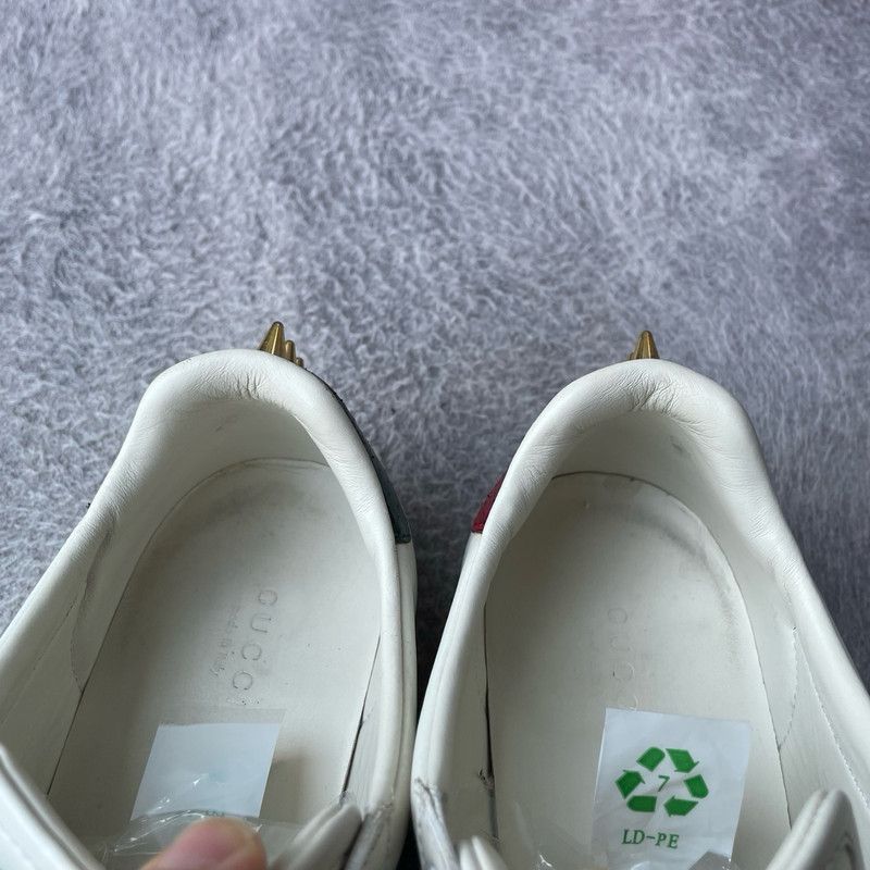 Gucci Gucci ACE Leather Studded Sneakers for Women 0079 Size US 6.5 / IT 36.5 - 8 Thumbnail