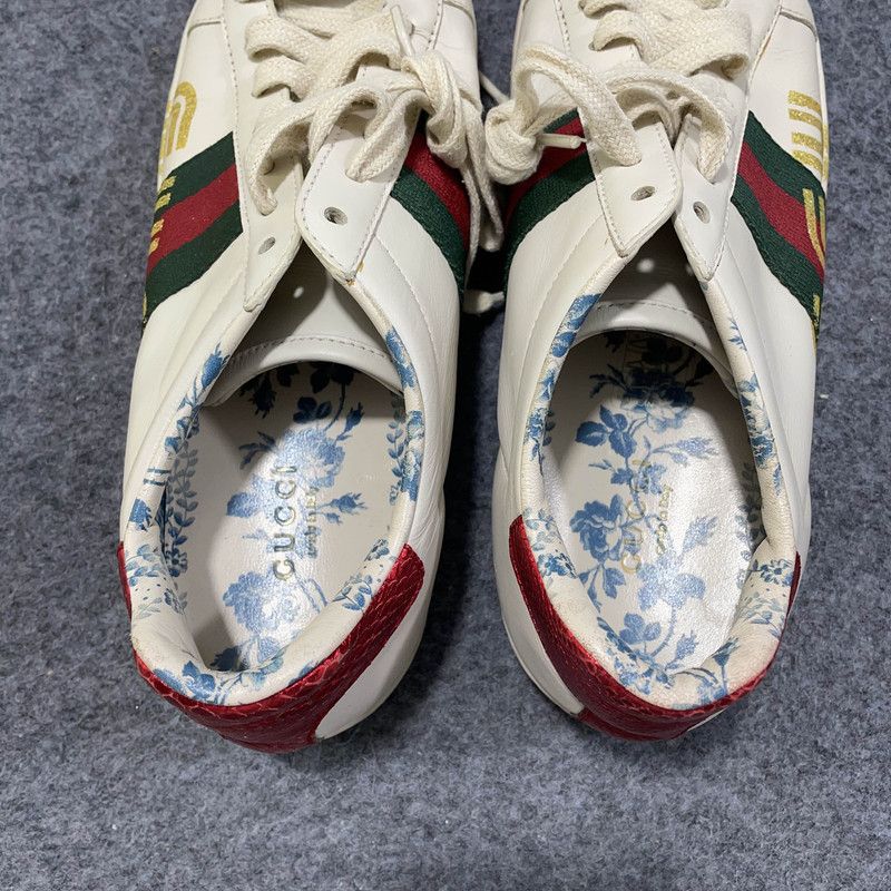 Gucci Gucci ACE Striped Low-Top Fashion Sneakers 0079 Size US 6.5 / IT 36.5 - 9 Thumbnail