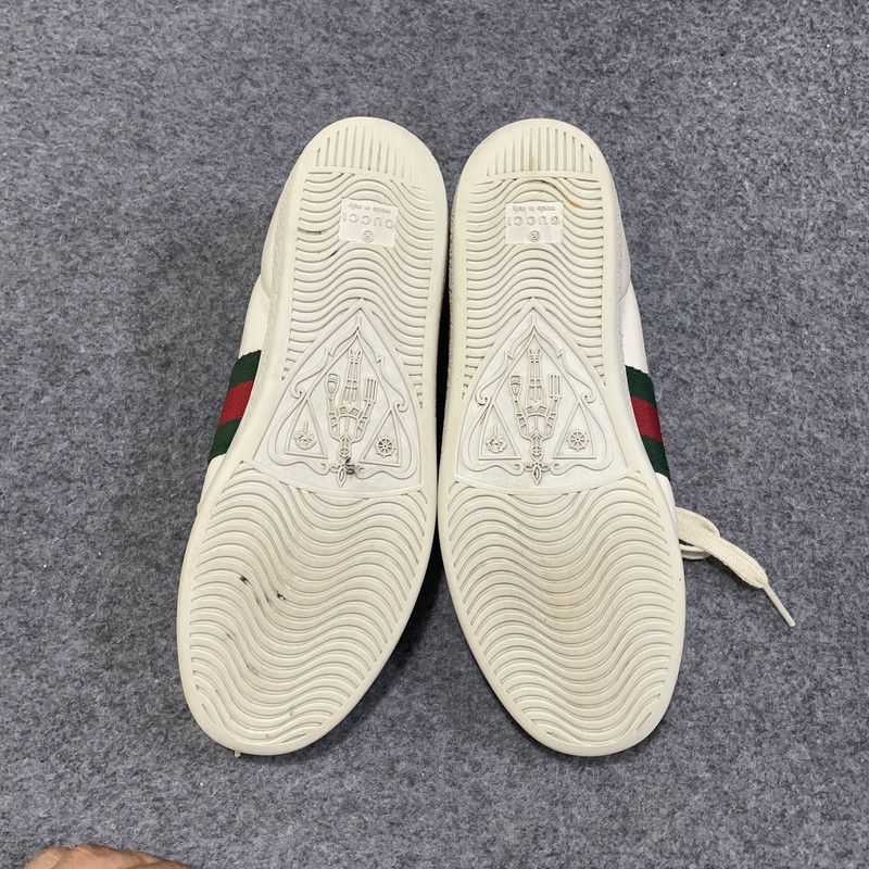Gucci Gucci ACE Striped Low-Top Fashion Sneakers 0079 Size US 6.5 / IT 36.5 - 4 Thumbnail