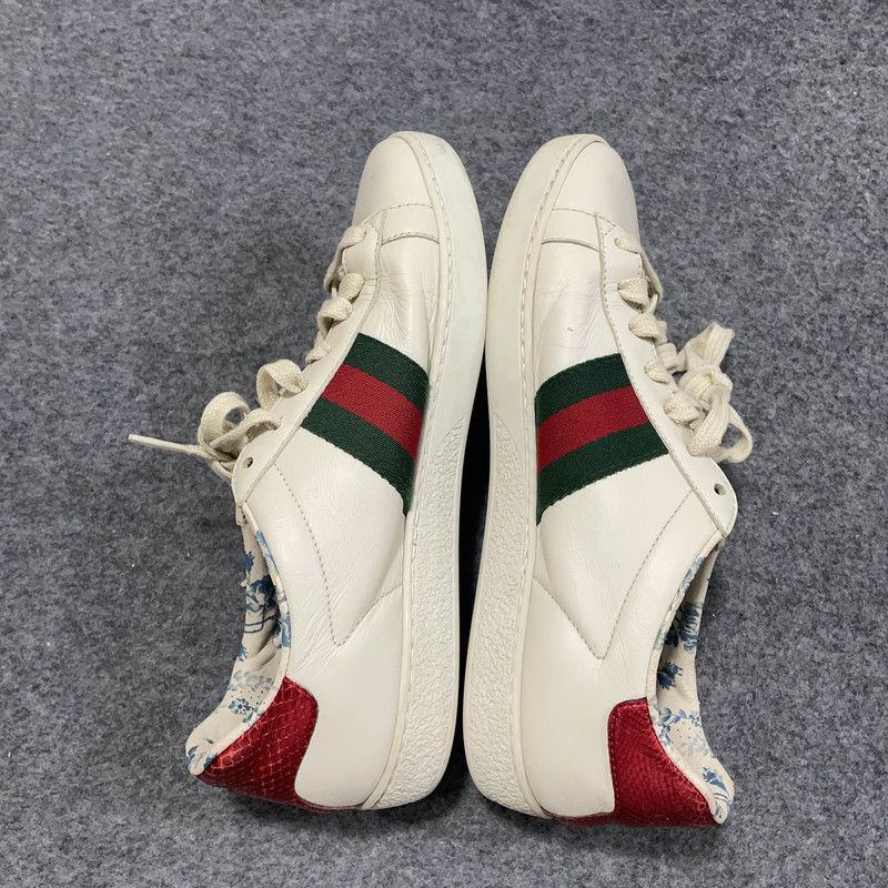 Gucci Gucci ACE Striped Low-Top Fashion Sneakers 0079 Size US 6.5 / IT 36.5 - 10 Thumbnail
