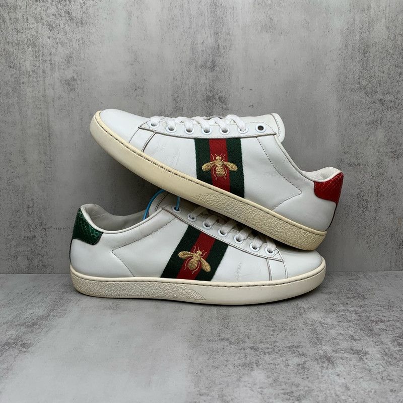 Gucci Gucci Ace Embroidered Fashion Sneakers for Women 0079 Size US 5 / IT 35 - 8 Thumbnail