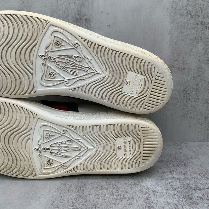 Gucci Gucci Ace Embroidered Fashion Sneakers for Women 0079 Size US 5 / IT 35 - 10 Thumbnail