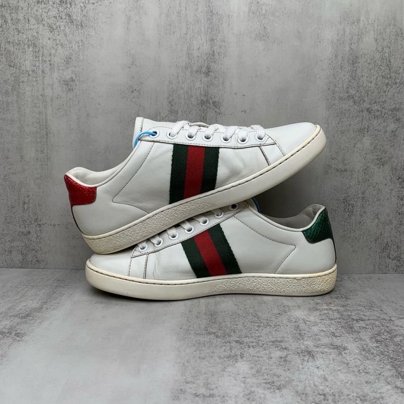 Gucci Gucci Ace Embroidered Fashion Sneakers for Women 0079 Size US 5 / IT 35 - 7 Thumbnail