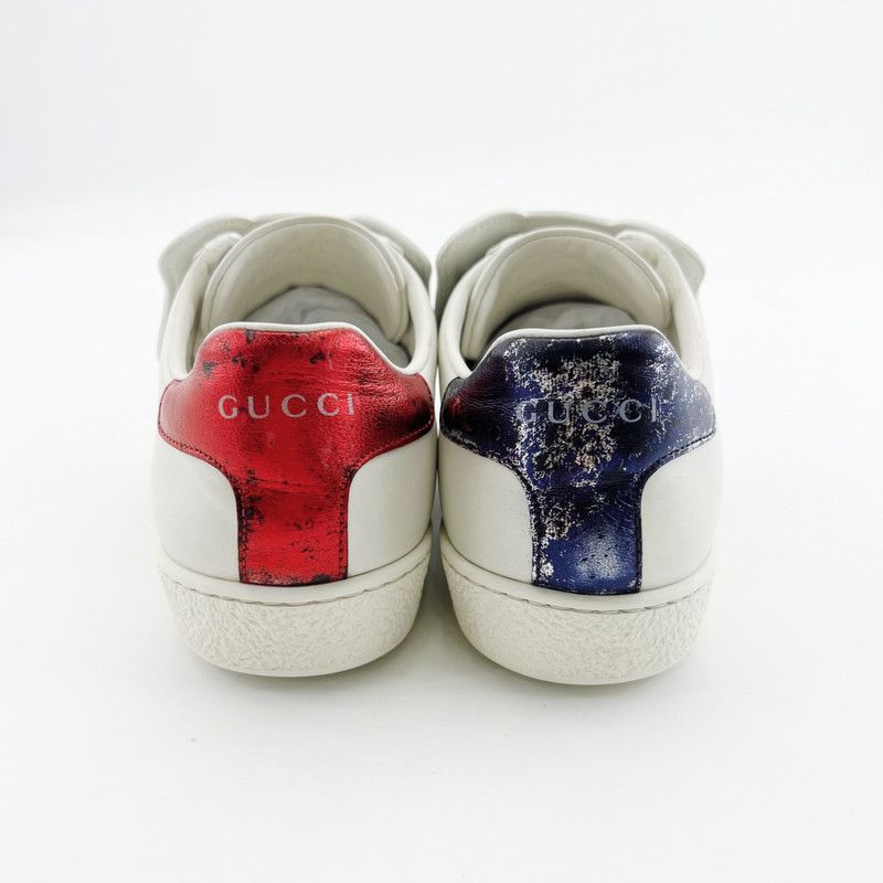 Gucci Gucci Ace Mystic Cat Fashion Sneakers 0079 Size US 8 / IT 38 - 3 Thumbnail