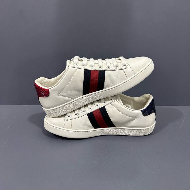 Gucci Gucci ACE Leather Casual Sneakers for Women 0079 Size US 4.5 / IT 34.5 - 7 Thumbnail