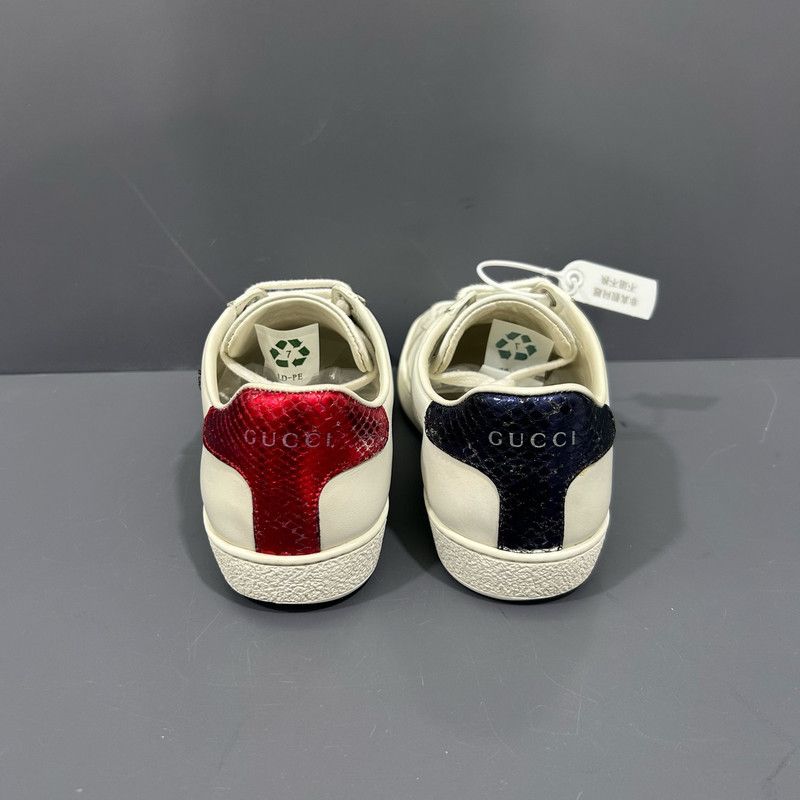 Gucci Gucci ACE Leather Casual Sneakers for Women 0079 Size US 4.5 / IT 34.5 - 3 Thumbnail