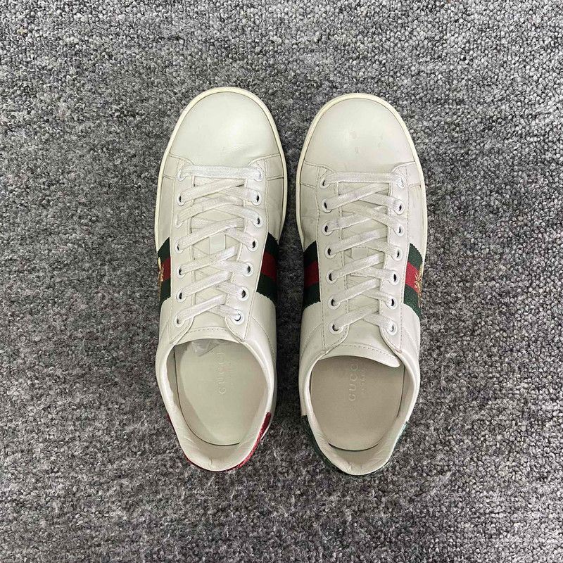 Gucci Gucci ACE Embroidered Fashion Sneakers for Women 0079 Size US 5 / IT 35 - 12 Thumbnail