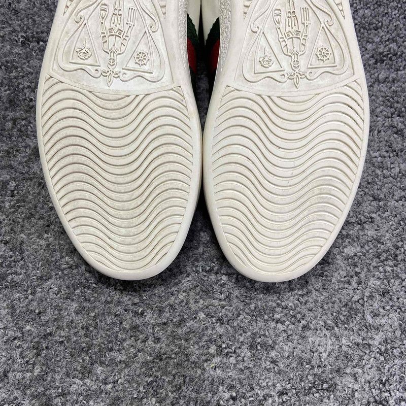 Gucci Gucci ACE Embroidered Fashion Sneakers for Women 0079 Size US 5 / IT 35 - 15 Thumbnail
