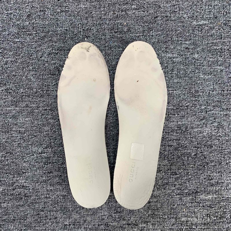 Gucci Gucci Beige Canvas GG Logo Low-Top Sneakers 0079 Size US 6 / IT 36 - 15 Thumbnail