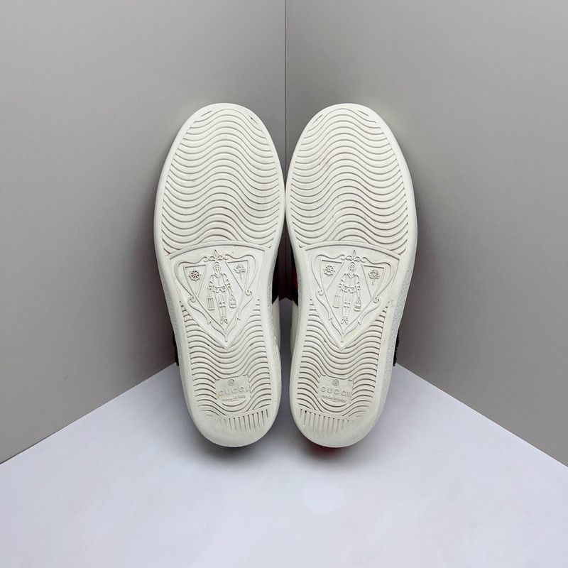 Gucci Gucci Ace Embroidered Fashion Sneakers for Women 0079 Size US 5 / IT 35 - 4 Thumbnail