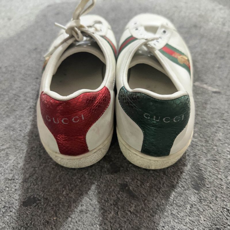 Gucci Gucci Ace Embroidered Fashion Sneakers 0079 Size US 6.5 / IT 36.5 - 3 Thumbnail