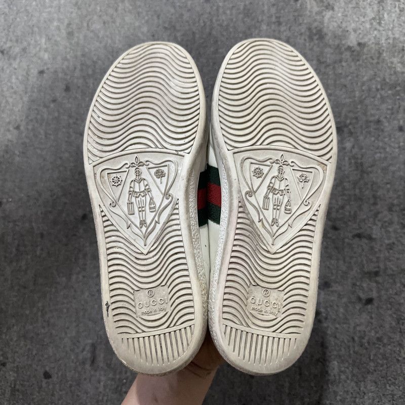 Gucci Gucci Ace Embroidered Fashion Sneakers 0079 Size US 6.5 / IT 36.5 - 4 Thumbnail