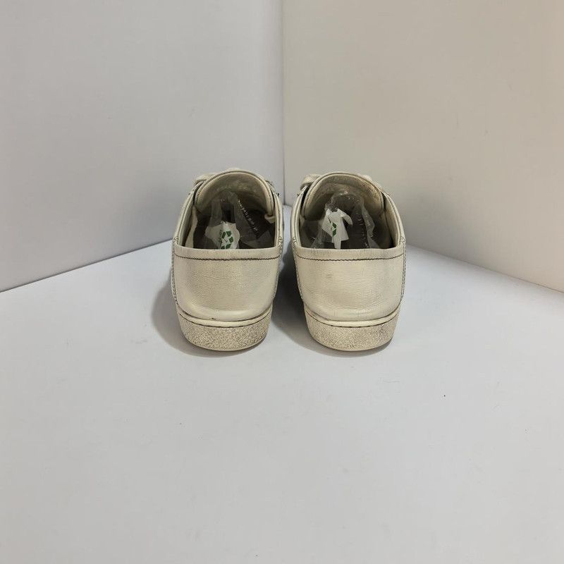 Gucci Gucci Ace Bee & Star White Fashion Sneakers 0079 Size US 5 / IT 35 - 3 Thumbnail