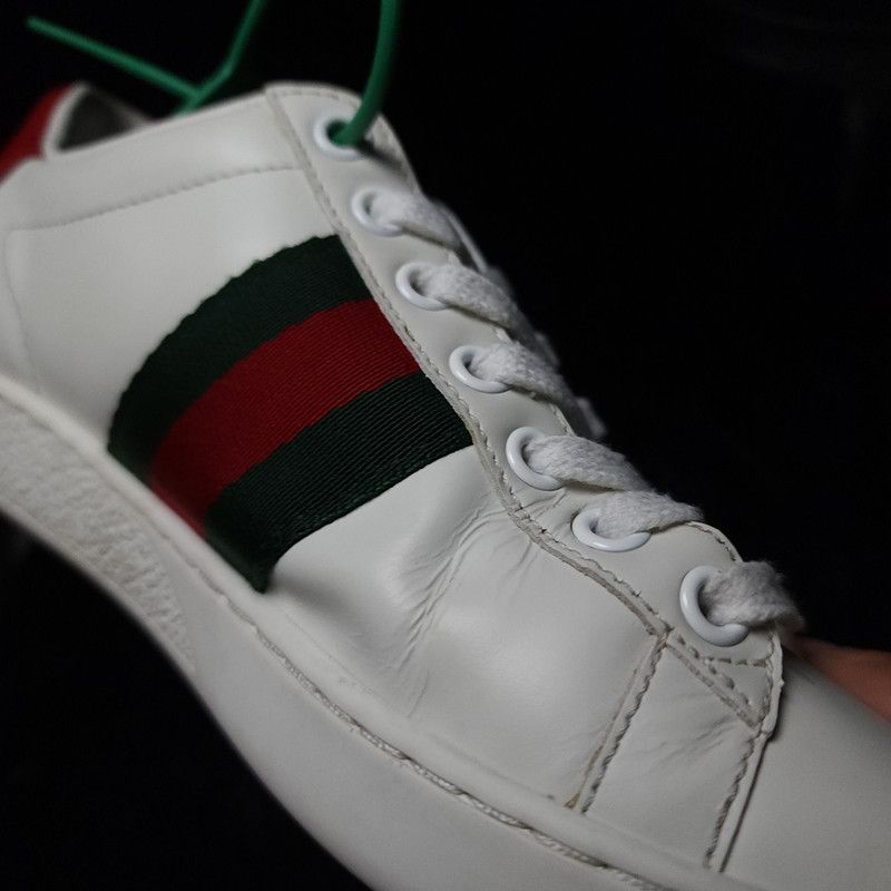 Gucci Gucci Ace Series Cat Embroidery Sneakers for Women 0079 Size US 5 / IT 35 - 9 Thumbnail