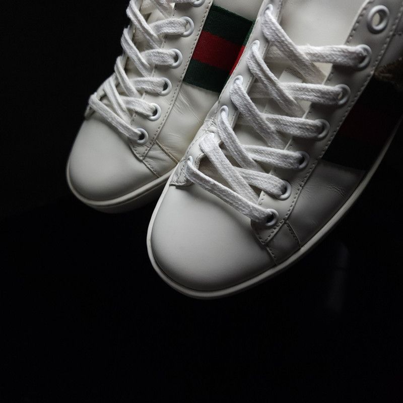 Gucci Gucci Ace Series Cat Embroidery Sneakers for Women 0079 Size US 5 / IT 35 - 7 Thumbnail