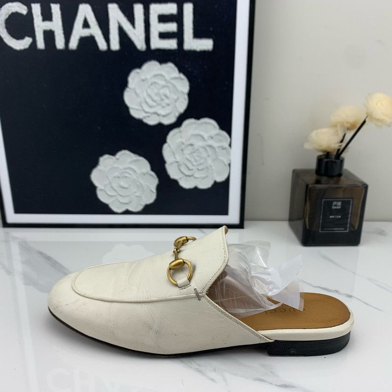 Gucci Gucci Princetown Leather Casual Mules for Women 0079 Size US 8 / IT 38 - 4 Thumbnail