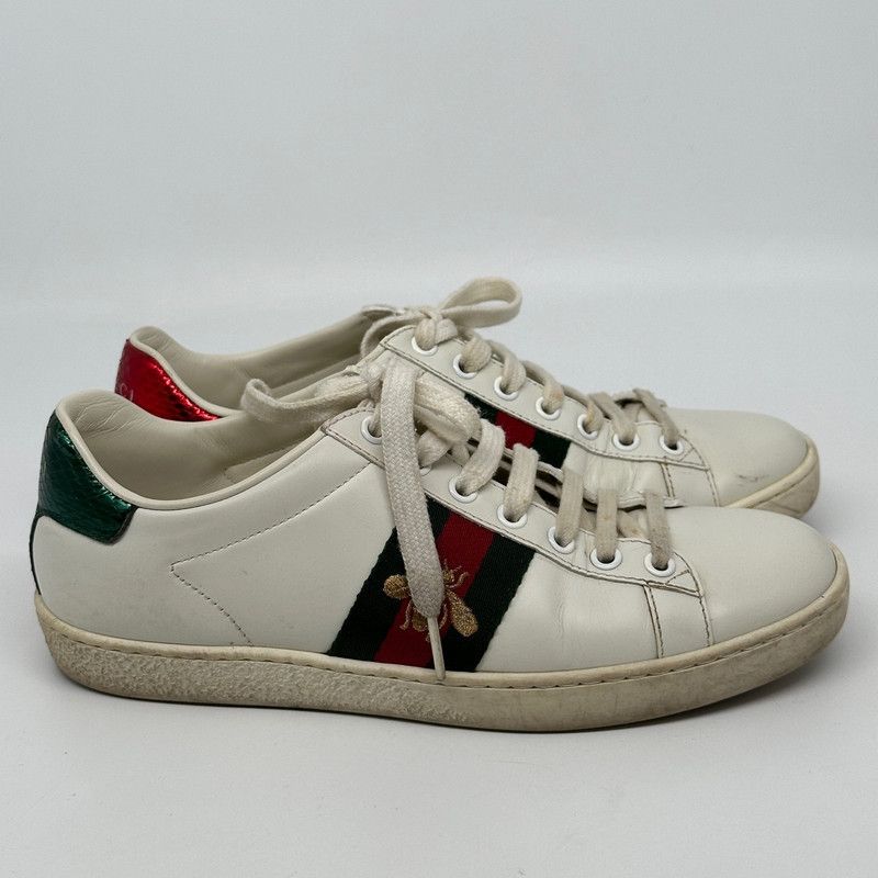 Gucci Gucci Ace Embroidered Fashion Sneakers 0079 Size US 5 / IT 35 - 3 Thumbnail